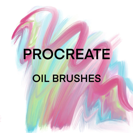 Procreate Oil Paint Brushes